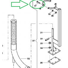 Болт Kverneland KG00350961